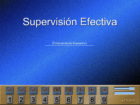 Supervisor Skills (Spanish)